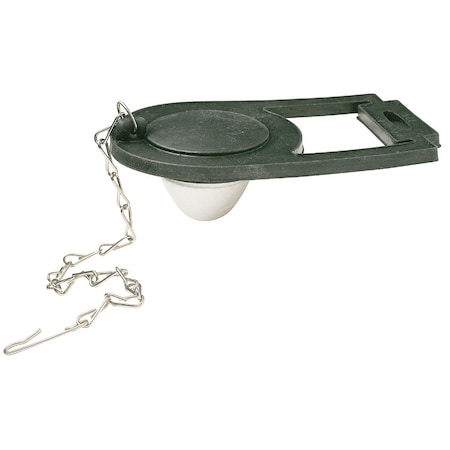 All-Source Crane 2 In. Toilet Flapper with Foam Float And Stainless Steel Chain 455202